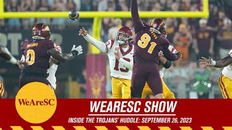 Inside The Trojans Huddle Asu Review And A Colorado Preview Youtube