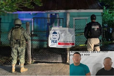 Dos Detenidos Aseguran Drogas Y Armas En Cateos En Canc N Y Chetumal