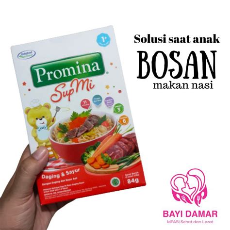 Jual Promina Sup Mie Khusus Balita 1 Tahun Ke Atas MPASI Shopee Indonesia