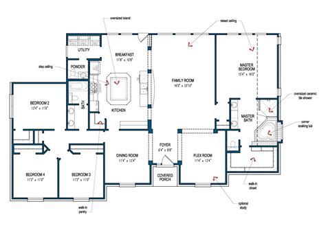 Cherokee Nation New Home Construction Floor Plans