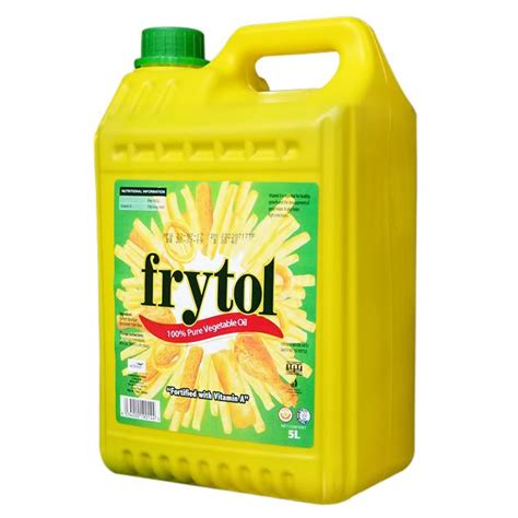 Frytol Vegetable Cooking Oil 5L - Frytol Vegetable Cooking Oil 5L