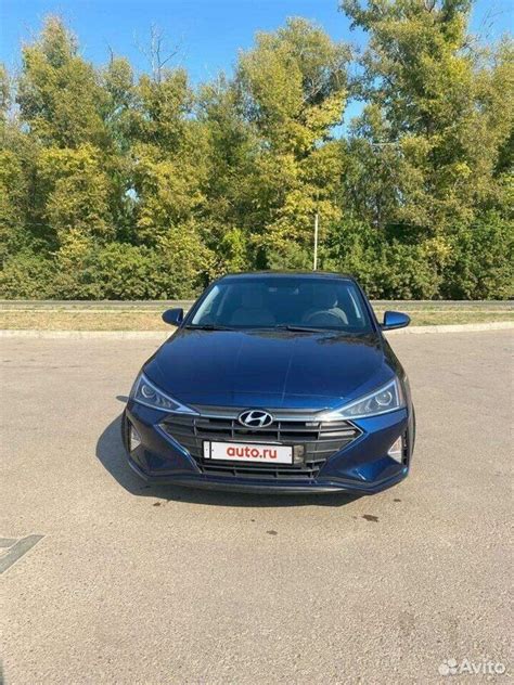 Купить бу Hyundai Elantra Vi Ad Рестайлинг 20 At 150 лс бензин автомат в Бугуруслане