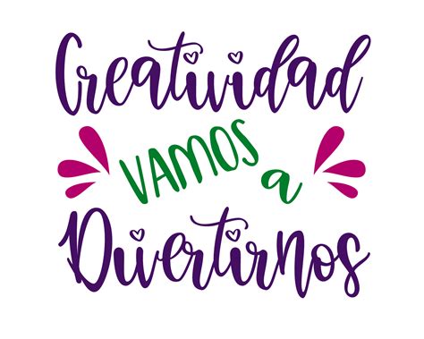 Creatividad Vamos a Divertirnos PNG y SVG Descarga GRATIS - Daisy ...