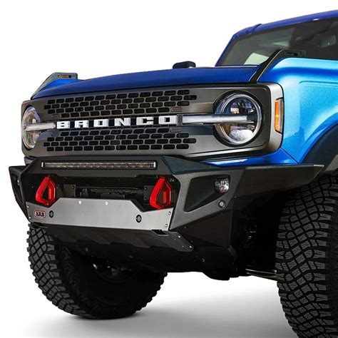 Arb Ford Bronco Zenith Full Width Blacked Front Hd Bumper