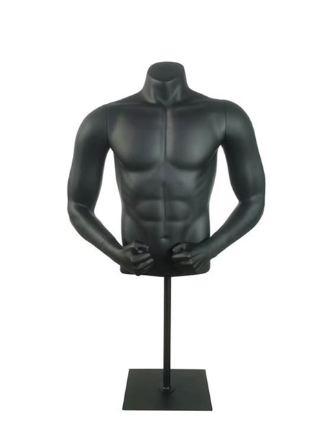 chino Personalizado HOMBRES TORSO MANIQUÍ NEGRO Fabricantes Fábrica