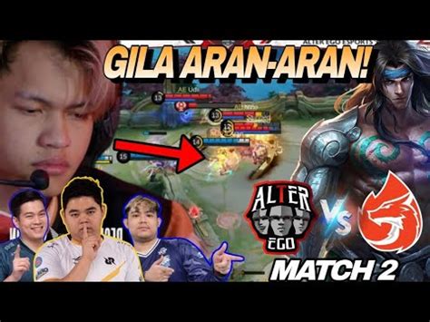 Gila Badangnya Aran Mvp Jepit Orang Alter Ego Vs Aura Fire