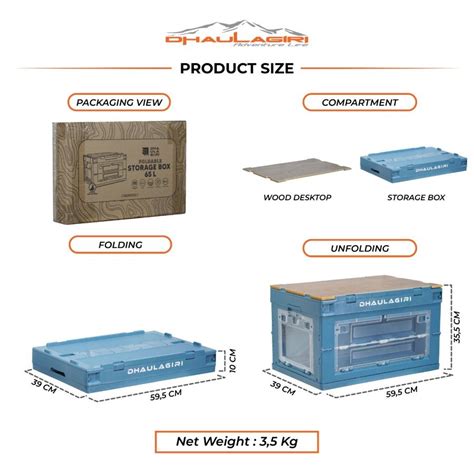 dh foldable storage box  dhaulagiristore