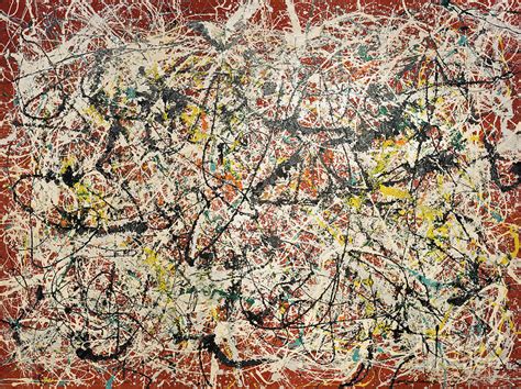 Mural On Indian Red Ground Jackson Pollock Photograph By Roberto