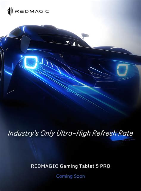 redmagic gaming tablet  pro hz display mah power