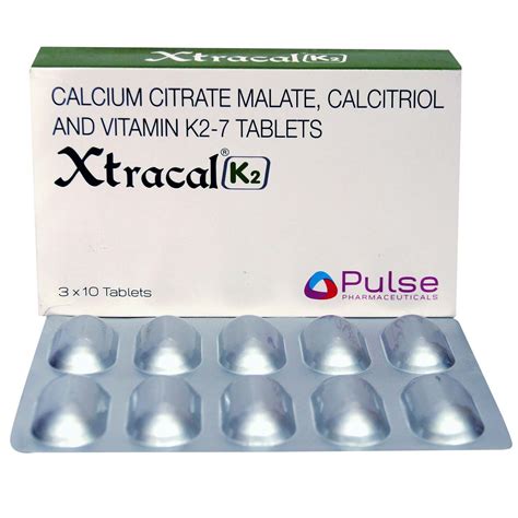 Xtracal K2 Tablet 10 S Price Uses Side Effects Composition Apollo