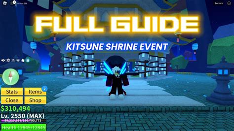 How To Find KISTUNE SHRINE FAST Blox Fruits YouTube