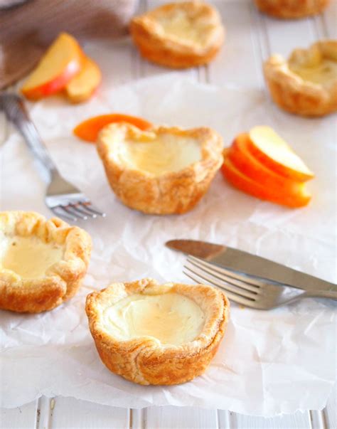 Egg Tarts In Puff Pastry Crust | Woman Scribbles