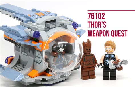 Review Lego 76102 Thors Weapon Quest Jays Brick Blog