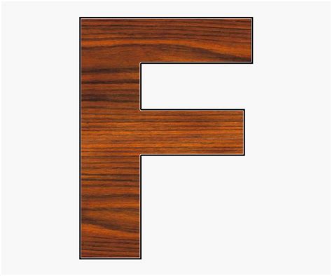 Letter Wood Alphabet Graphic F F De Madeira Png Transparent Png