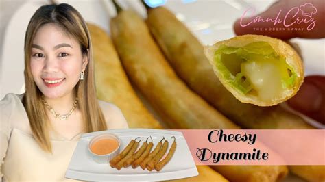 CHEESY DYNAMITE RECIPE Snack Idea Connh Cruz YouTube