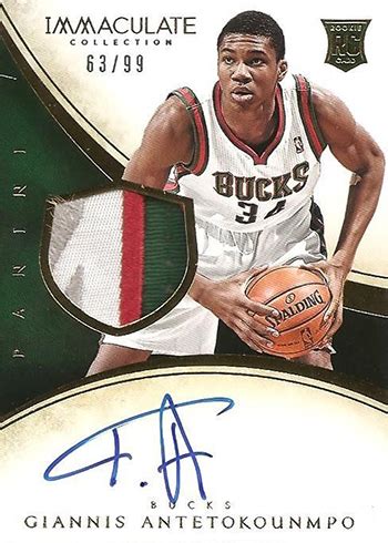 Most Valuable Giannis Antetokounmpo Rookie Card Rankings