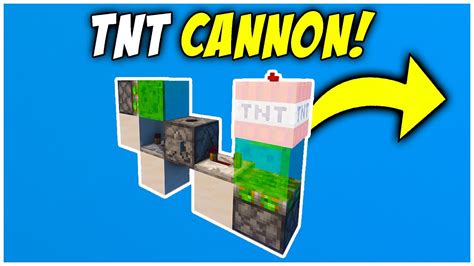 Easy Tnt Cannon Design In Minecraft 1 21 Tutorial Youtube