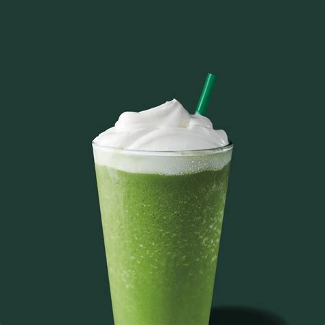 Matcha Green Tea Crème Frappuccino® Blended Beverage Starbucks Coffee