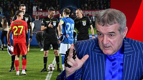 Gigi Becali Laude Pentru Arbitrul B Rsan Mi Au Spus Cei Din Staff C