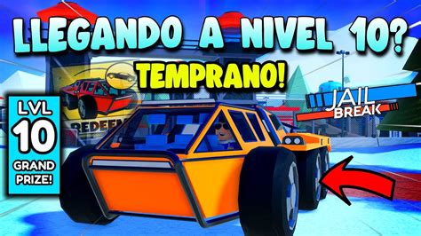 Manejando El Coche De Nivel En Jailbreak Temporada Youtube