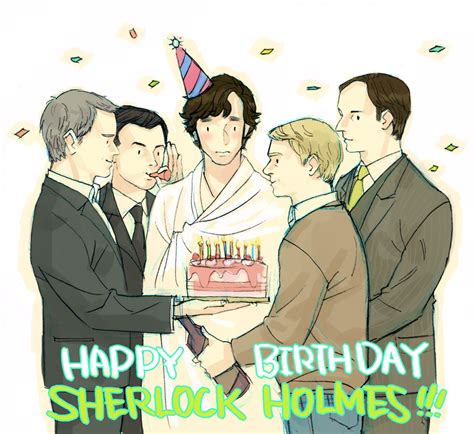 Happy Birthday Sherlock By Cosom On Deviantart