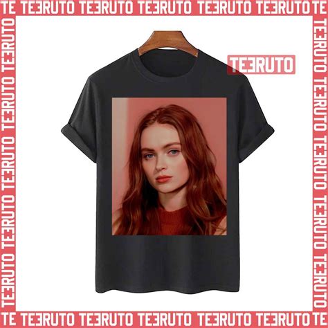 Sadie Sink Graphic Portrait Unisex T Shirt Teeruto