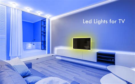 Amazon Ediysung Led Lights For Tv Ft Led Strip Lights For