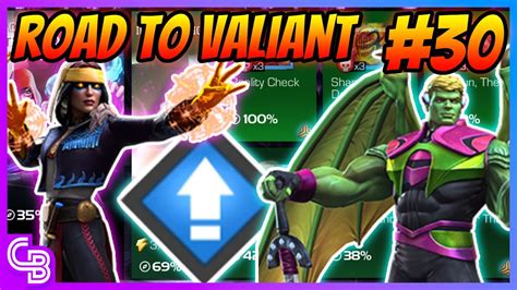 First 6 Star Rank 5 On The Account Ep30 Ftp Valiant Marvel Contest Of Champions Youtube