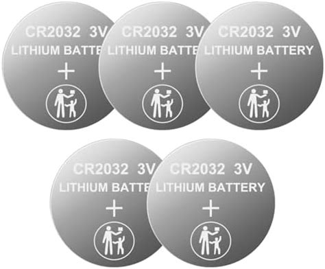 Amazon Wowpower CR2032 3V Lithium Battery 5pcs Coin Button Cell