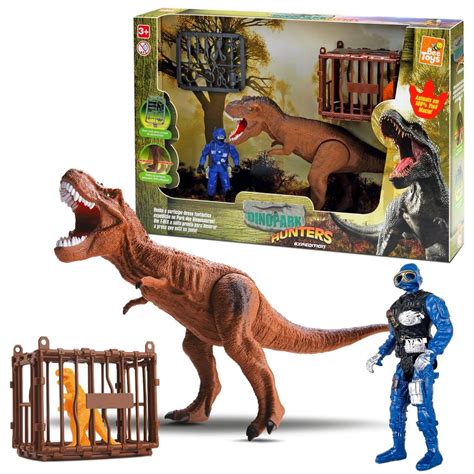 Boneco De Dinossauro Articulado - Dinossauro De Brinquedo Com Boneco Articulado E Acessorios Conjunto ...