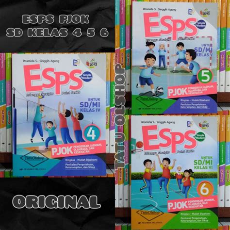 Jual Buku Esps Pjok Penjasorkes Sd Kelas Kurikulum Revisi