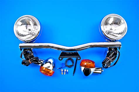 Cobra Lightbar With Spotlights Motorcycleparts2u