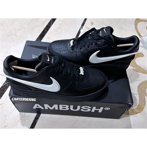 Ambush X Nike Air Force Low Black Dv Nice Kicks