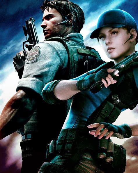 Resident Evil Jill Valentine Chris Redfield Hd Duvar Kağıdı Pxfuel