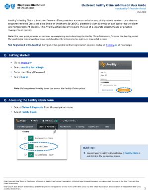 Fillable Online Availity Essentials Provider Portal Fax Email Print ...