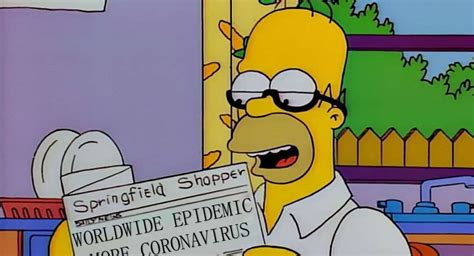 Lo Volvieron A Hacer Los Simpsons Predijeron El CoronaVirus