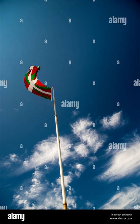 Basque country flag Stock Photo - Alamy