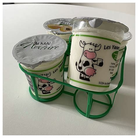 Yaourt Nature Vache Pack De 4 Pots Produits Laitiers Les Yaourts