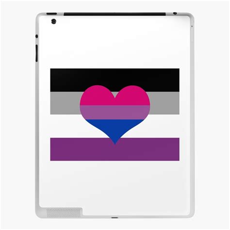 Asexual Biromantic Pride Flag Sticker For Sale By Darkvulpine Redbubble