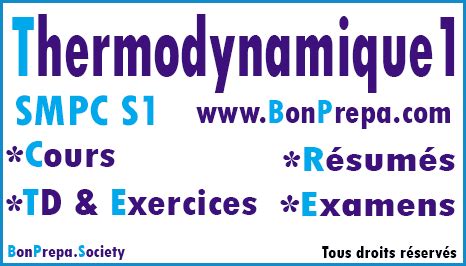 Thermodynamique Pdf Exercices Corrig S S