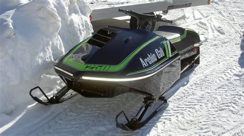 1976 Arctic Cat 250 Z Dennis Kirk Sled Build