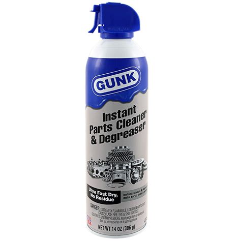 gunk instant parts cleaner degreaser