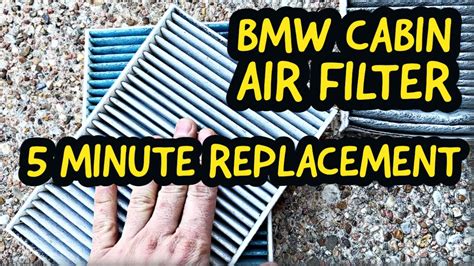 BMW Cabin Air Filter Replacement X7 X5 X6 X3 7 Series 5 Series 3