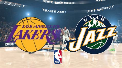 Los Angeles Lakers Vs Utah Jazz Highlights 3rd August 2020 Nba 2k20