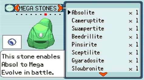 POKEMON EMERALD CREST LOCALIZAÇÃO DE TODAS MEGA STONES YouTube