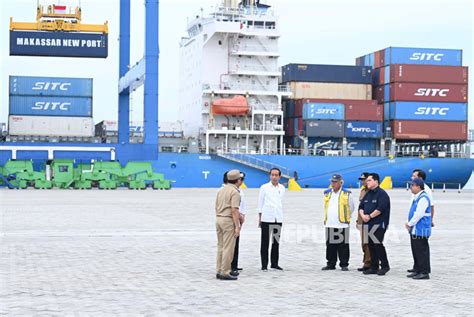 PUPR Akses Tol Makassar New Port Perlancar Jalur Ekspor Republika Online