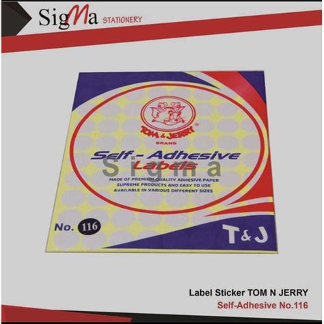 Jual Tom N Jerry Label Putih 116 Pad Jakarta Utara Sigma