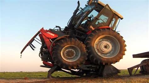 Top Extreme Dangerous Idiots Tractor Fails Compilation Crazy Heavy