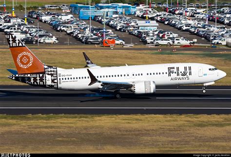 Dq Fah Boeing Max Fiji Airways Jacks Aviation Jetphotos