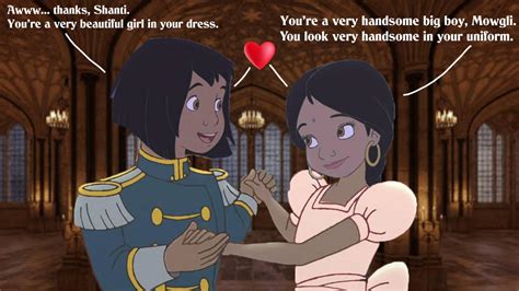 Mowgli and Shanti in Love Dancing by MaxGoudiss on DeviantArt